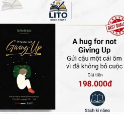 Sách A Hug For Not Giving Up / Lito Store