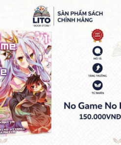 Mua No Game No Life chính hãng giá tốt tại Litobook.store. Light novel nổi tiếng với nội dung đấu trí hấp dẫn, hình ảnh đẹp, phù hợp mọi lứa tuổi. Đặt mua ngay!