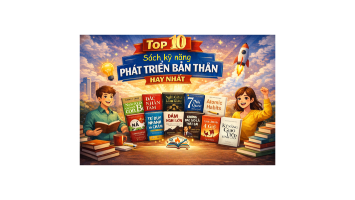 Top 10 sách kỹ năng phát triển bản thân (đọc là thay đổi)